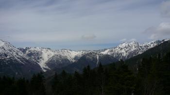 槍ヶ岳など