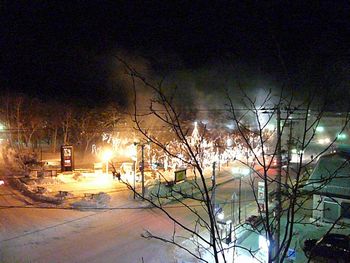 客室からの眺め（夜）