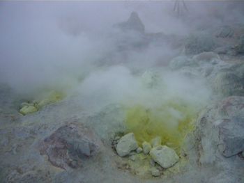 硫黄山噴気孔